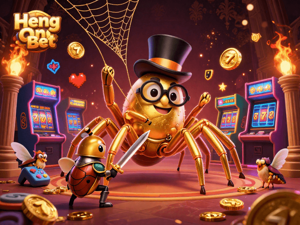 Experience thrilling gameplay at Heng Ong Bet amidst a vibrant casino scene filled with excitement.