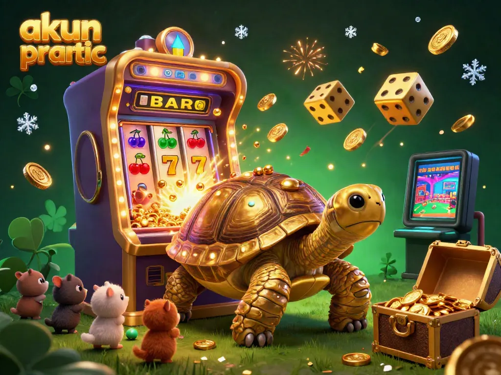 Engage with the exciting world of akun pragmatic in this interactive gaming illustration with vibrant, playful elements.