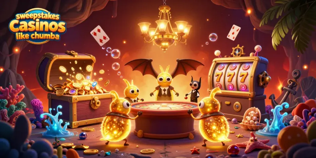 Experience exciting gameplay at sweepstakes casinos like Chumba with vibrant games and rewards.