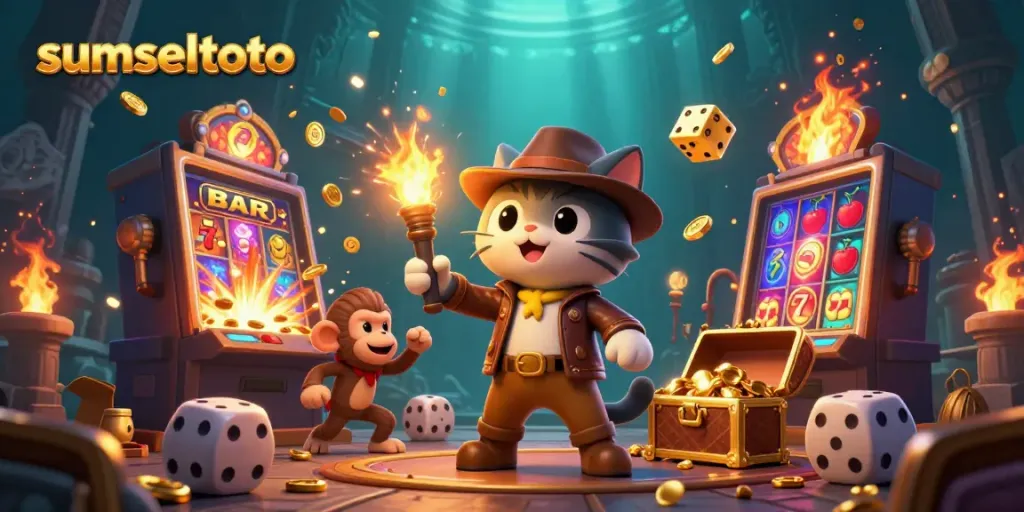 Experience the thrill of slots with sumseltoto in a vibrant casino adventure.