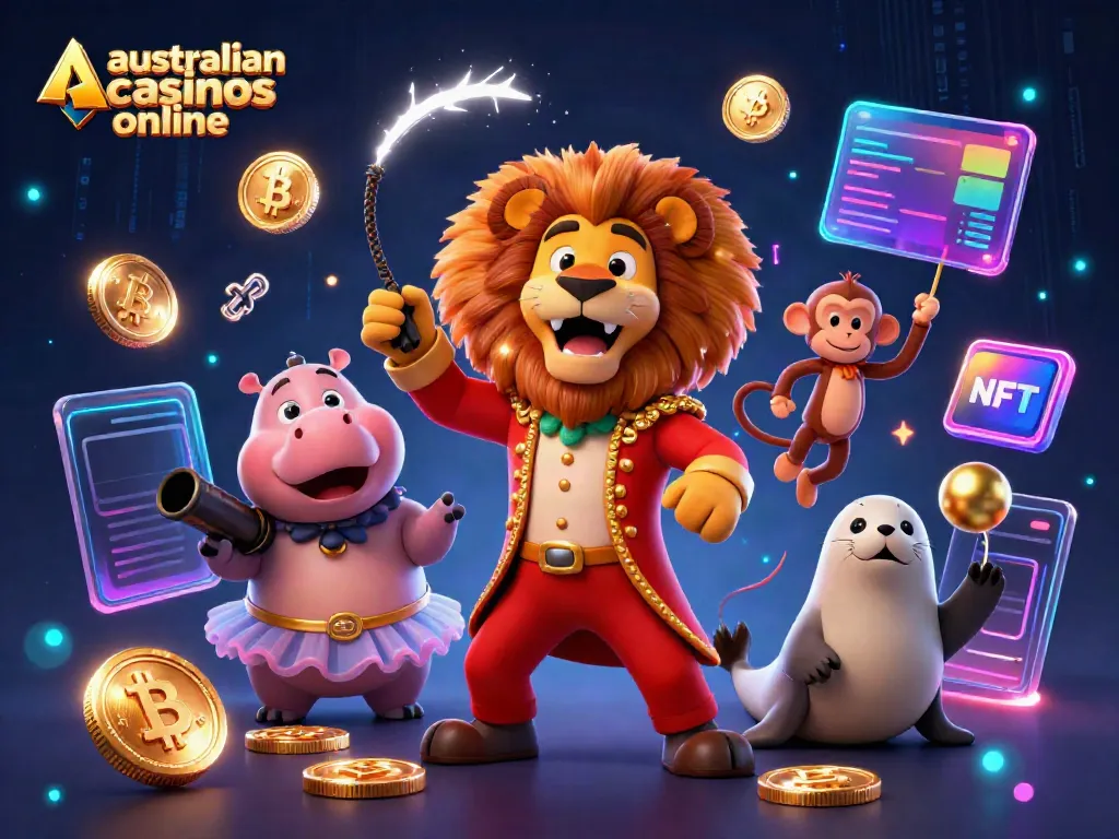 Experience thrilling gameplay at australian casinos online with vibrant characters and engaging crypto themes