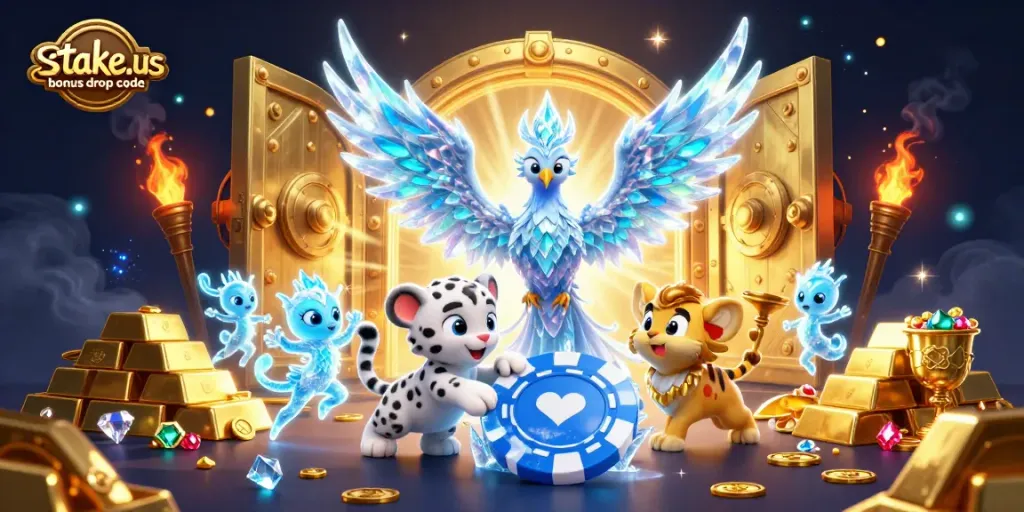 Engage with stake.us bonus drop code through fun gameplay with sparkling visuals and vibrant characters.