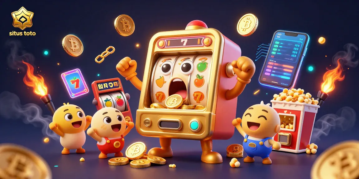 Situs toto menjanjikan keseruan dalam permainan slot dengan mesin slot emas yang mengejutkan dan koin berkilauan.
