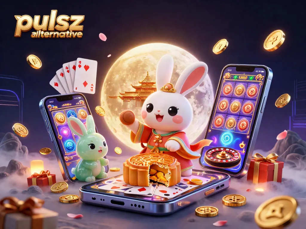 Experience pulsz alternative with vibrant casino elements featuring playful characters and engaging slot games.