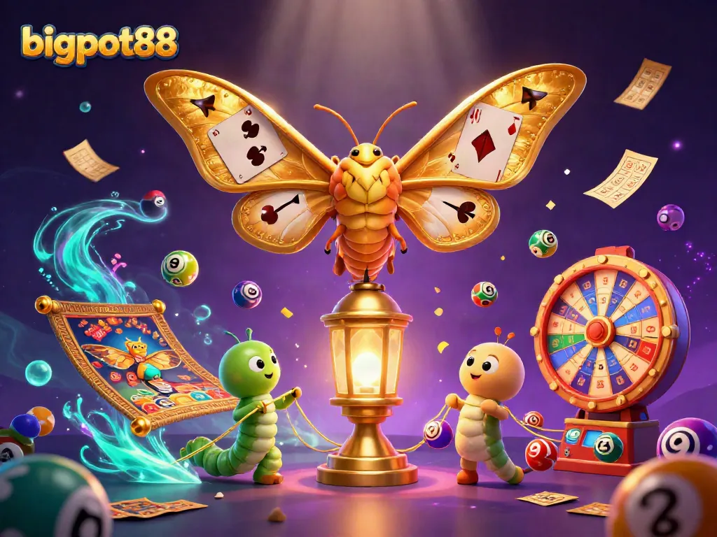Bigpot88 membawa keberuntungan dalam permainan dengan ilustrasi menarik dari keajaiban kasino.