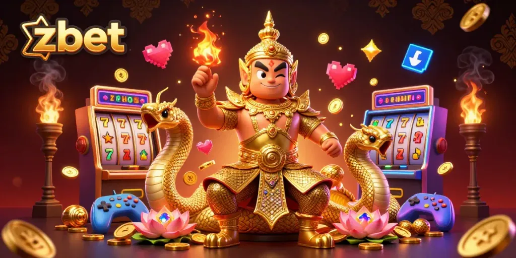 Engage in thrilling gameplay at zbet with dynamic slot machines and vibrant 3D visuals.