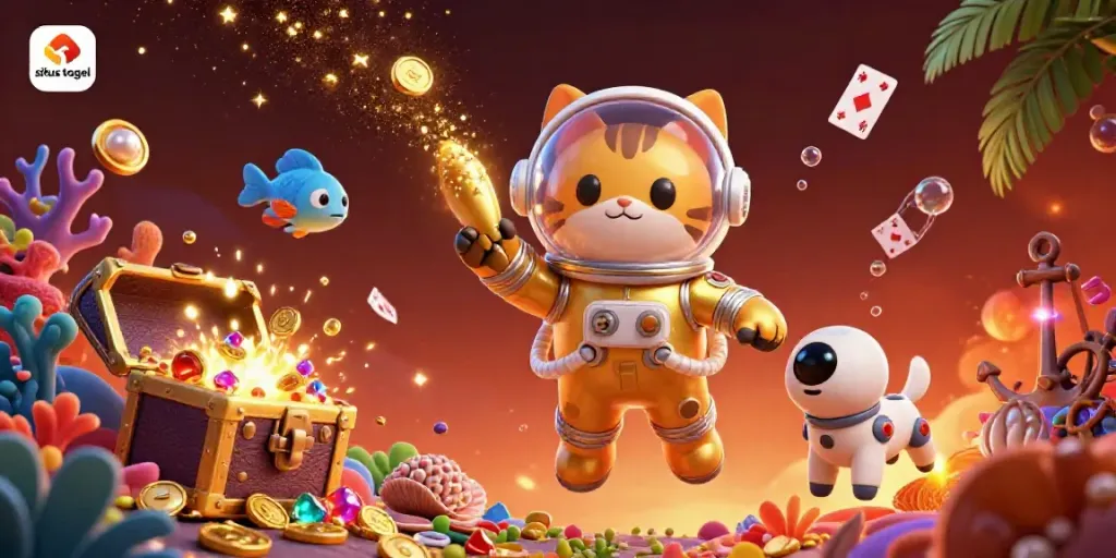 Engage with situs togel and explore the vibrant underwater casino adventure filled with treasures and dynamic gameplay.