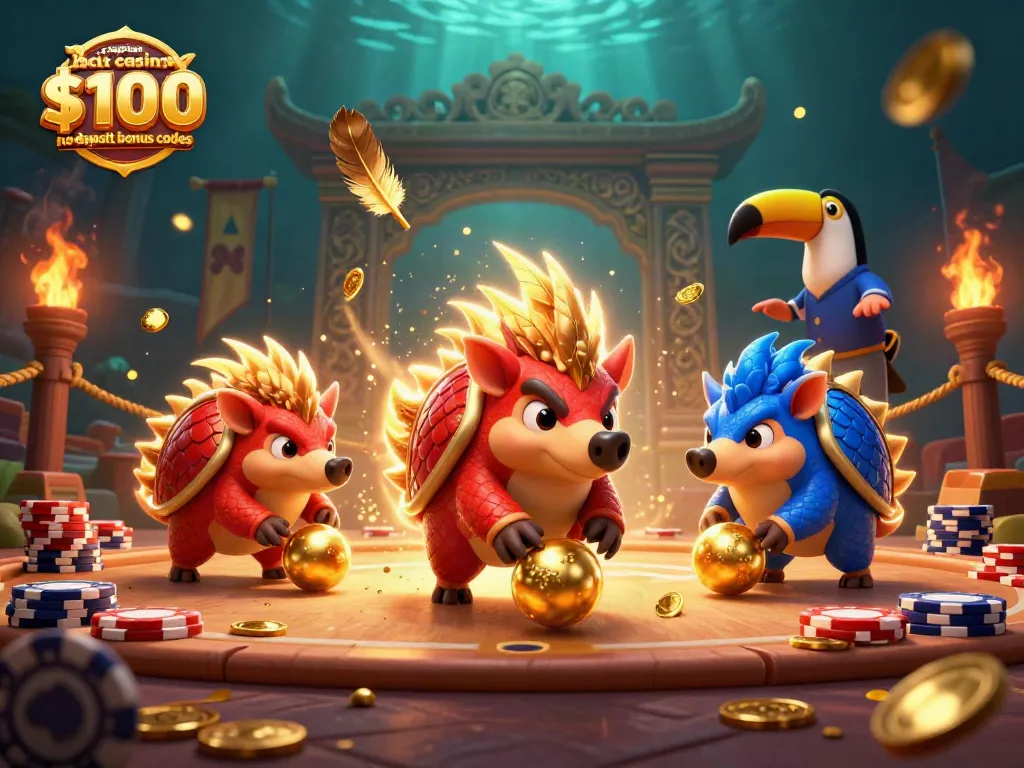 Engage with the captain jack casino $100 no deposit bonus codes as playful pangolins roll through poker chips.