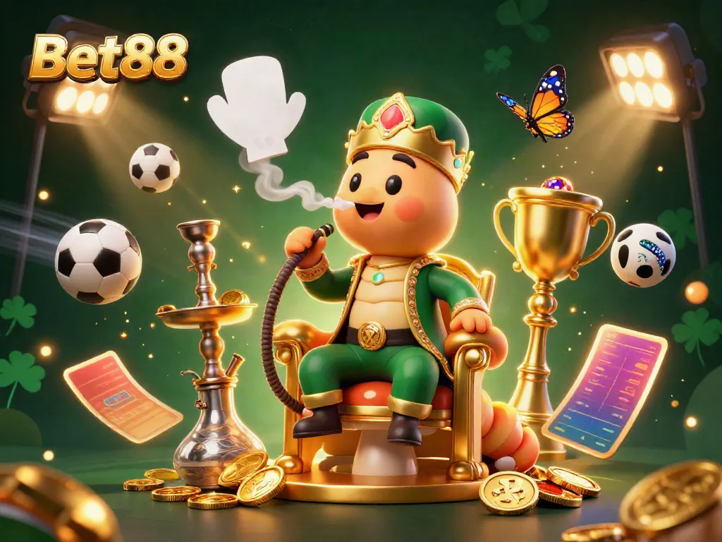 Trò chơi cá cược sôi nổi tại Bet88 với hình ảnh 3D phong phú, tạo bầu không khí vui tươi.