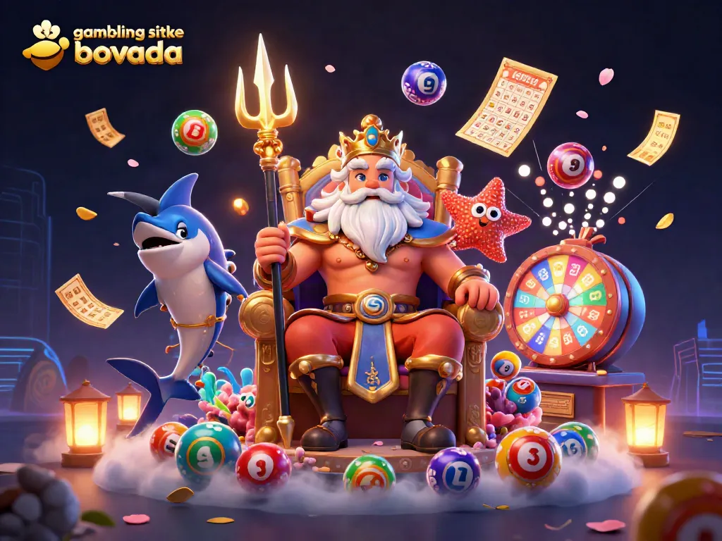 Engage with top gambling sites like Bovada in a rich, dynamic gaming scene featuring Neptune.